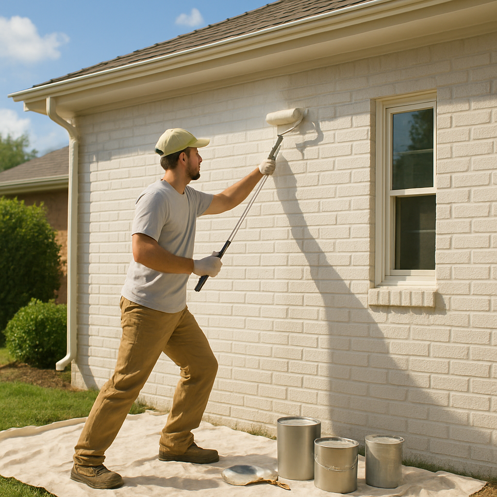 Exterior Masonry Painting